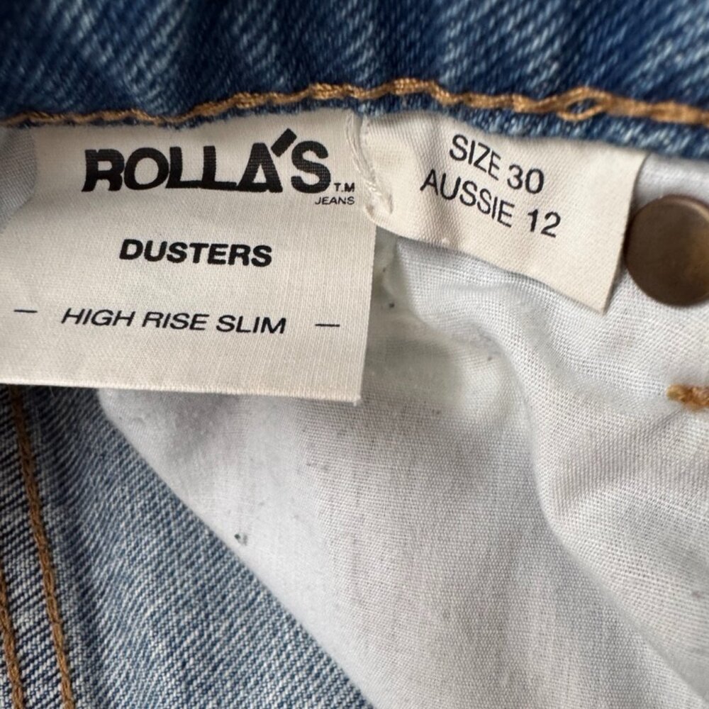 Rolla's Dusters High-Rise Slim Size 30 - Picture 9 of 12